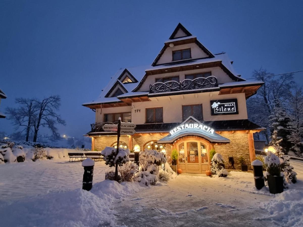 Willa Silene - Goralska Muzyka Na Zywo, Blisko Termy I Wyciagow Bukowina Tatrzańska Extérieur photo