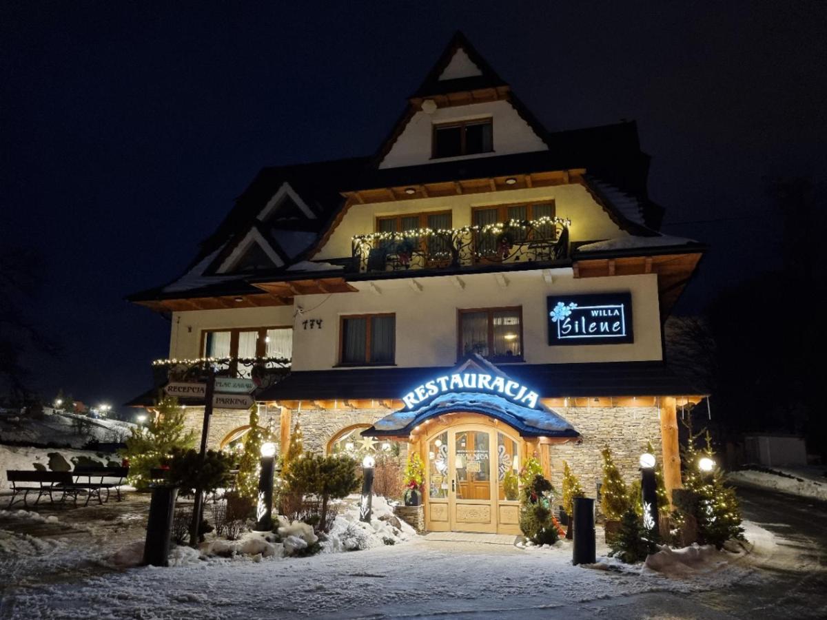 Willa Silene - Goralska Muzyka Na Zywo, Blisko Termy I Wyciagow Bukowina Tatrzańska Extérieur photo